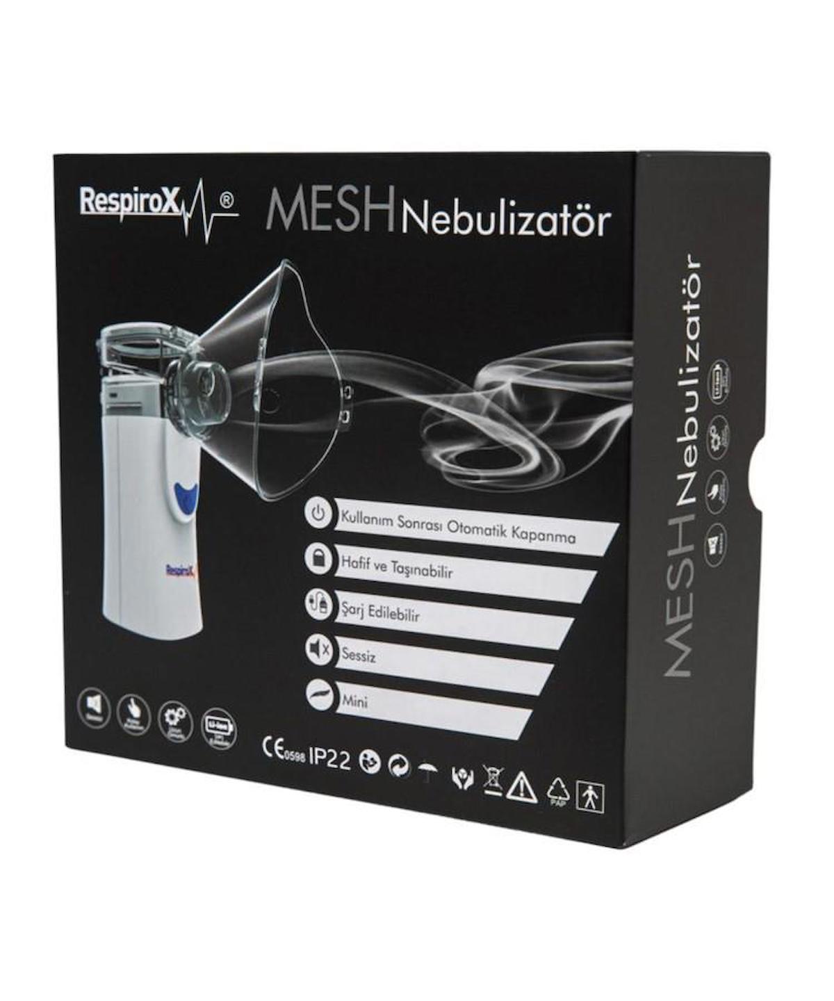 Respirox Şarjlı Mesh Nebulizatör UN100