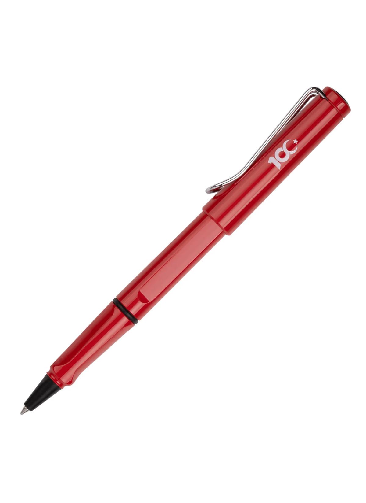 Lamy Safarı Roller Kalem Metal Klıps Kırmızı 100.Yıl