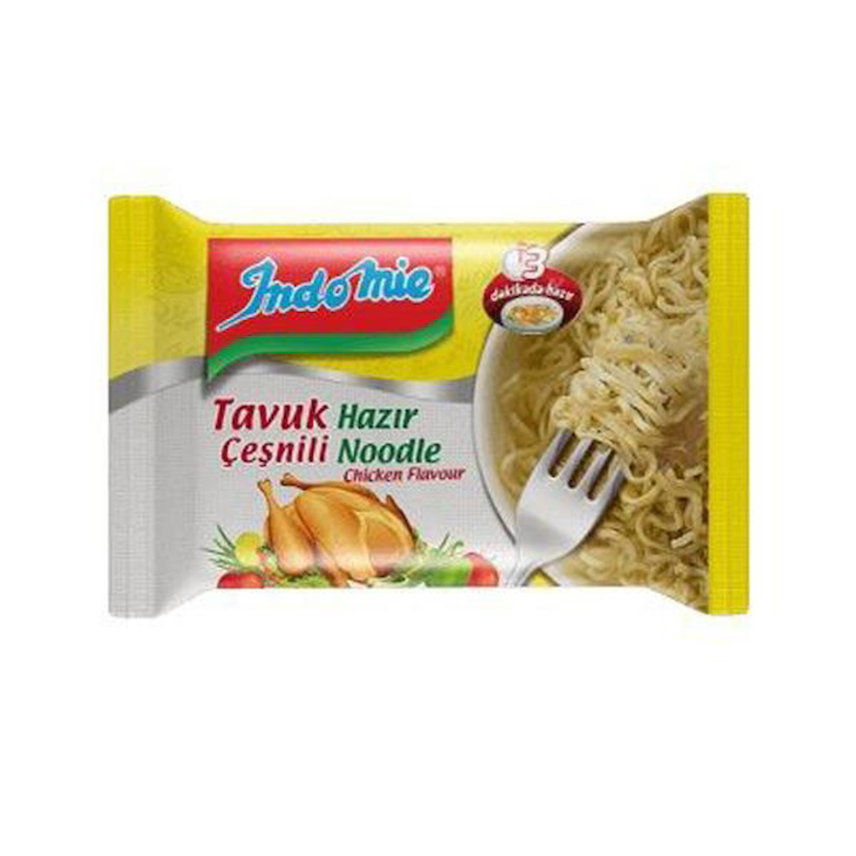 İNDO MİE NOODLE TAVUK ÇEŞNİLİ 70 GR X 40 ADET