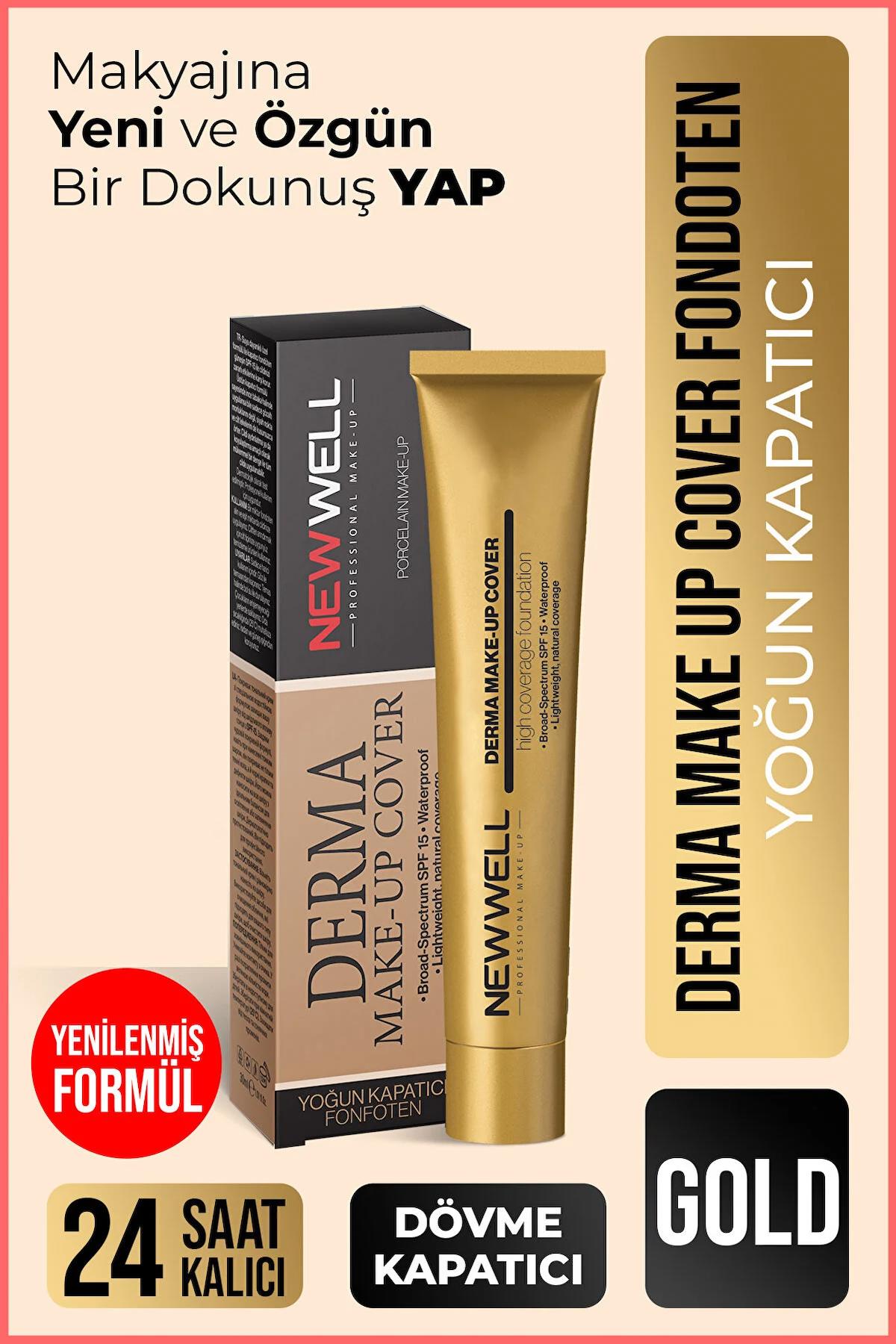 Derma Make-up Cover Foundation - Gold