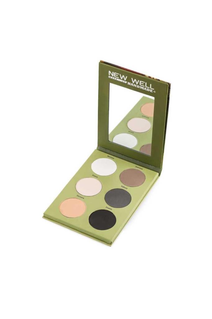 Newwell Handmade Eyeshadow Hanna 6 lı Far