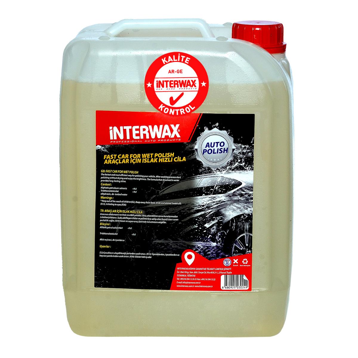 INTERWAX HIZLI CİLA 5 KG