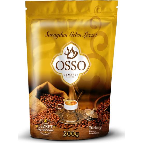 Osso Sade Öğütülmüş Osmanlı Türk Kahvesi 200 gr 