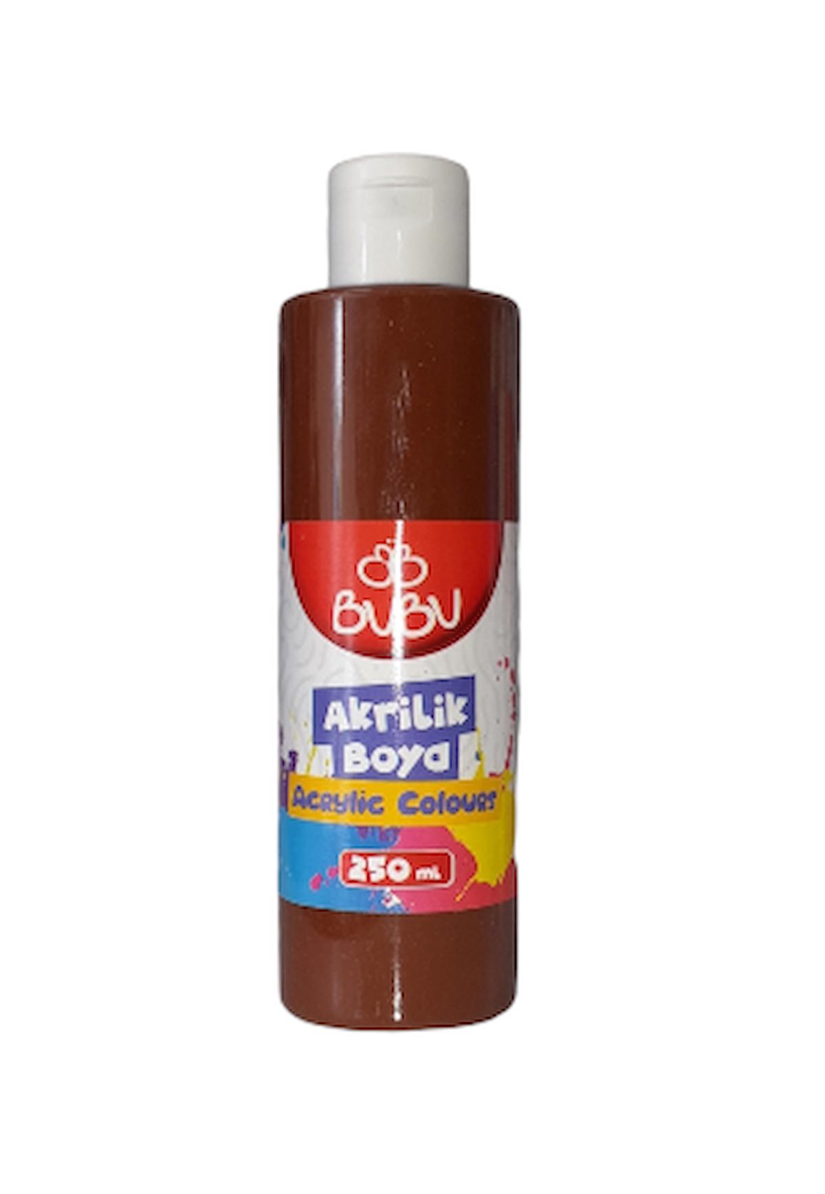 BU-BU AKRİLİK BOYA 250 GR. KAHVERENGİ