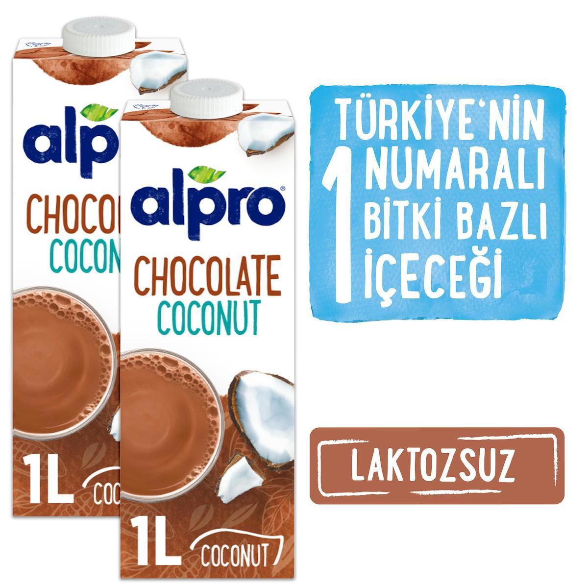 Alpro Çikolata Hindistan Cevizi İçeceği 2x1 L