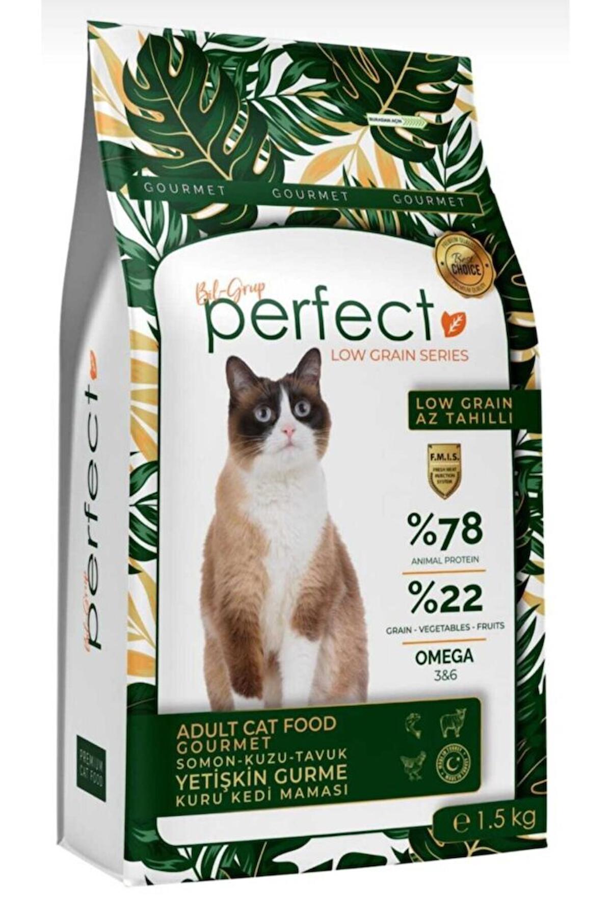 Az Tahıllı Yetişkin Gurme Kedi Maması 1.5 Kg