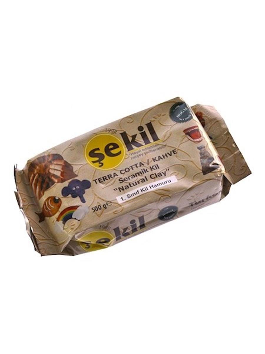 Şekil Seramik Hamuru Terracotta 500 GR Kahverengi VK500KHV