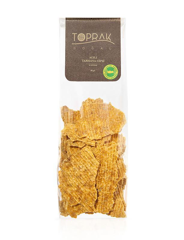 Toprak Doğal Acılı Tarhana Cipsi 80 Gr 