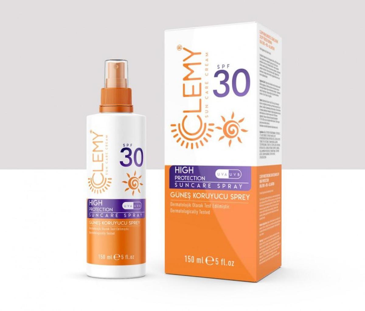 Clemy Sun 30 FK Spreyli Koruyucu Losyon 150 ml