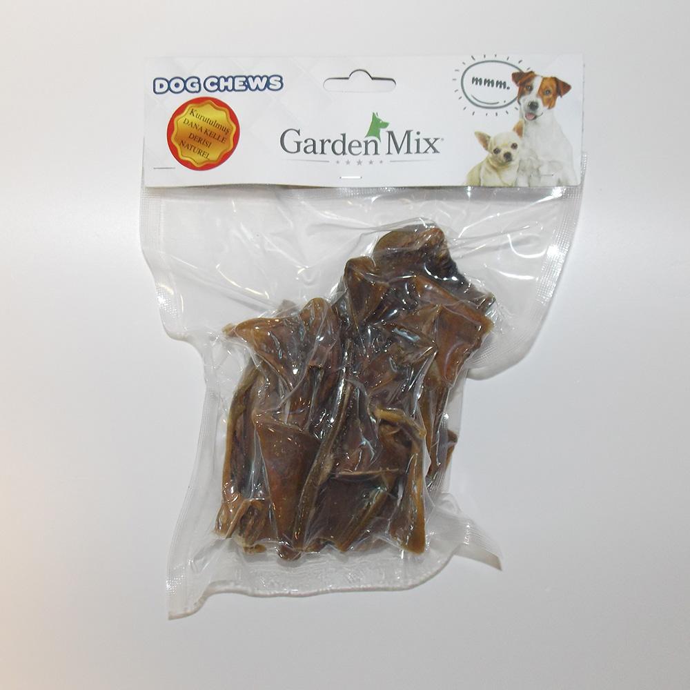 GARDENMİX KURUTULMUŞ DANA KELLE DERİSİ NATUREL 100 GR