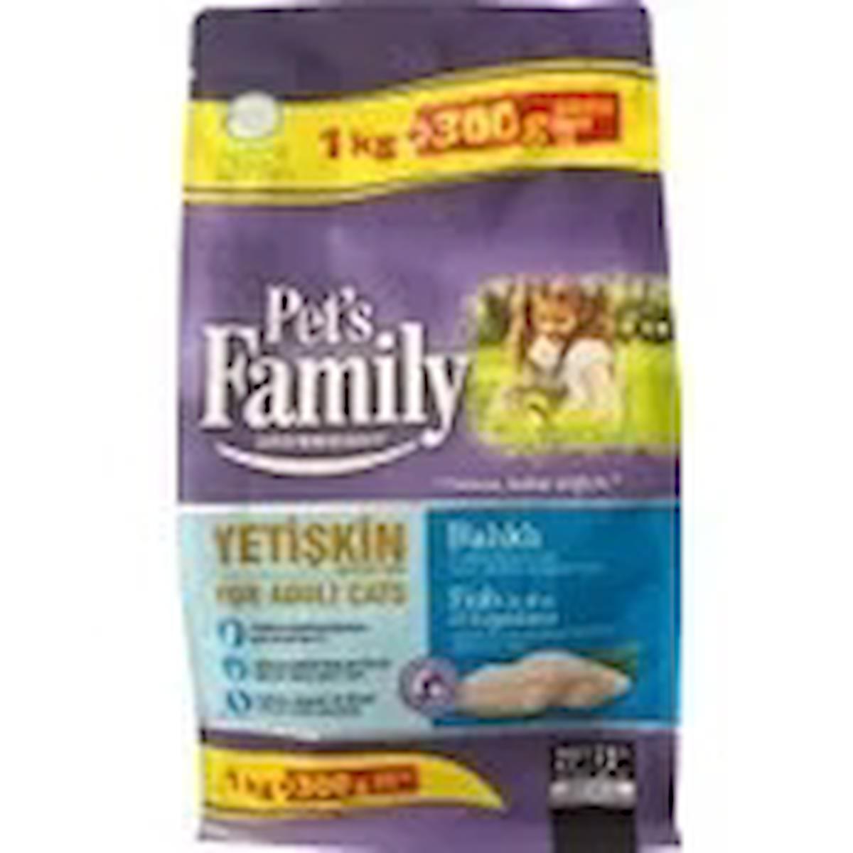 PET'S FAMILY YTS. KEDI MAMASI BALIKLI 1.300 GR