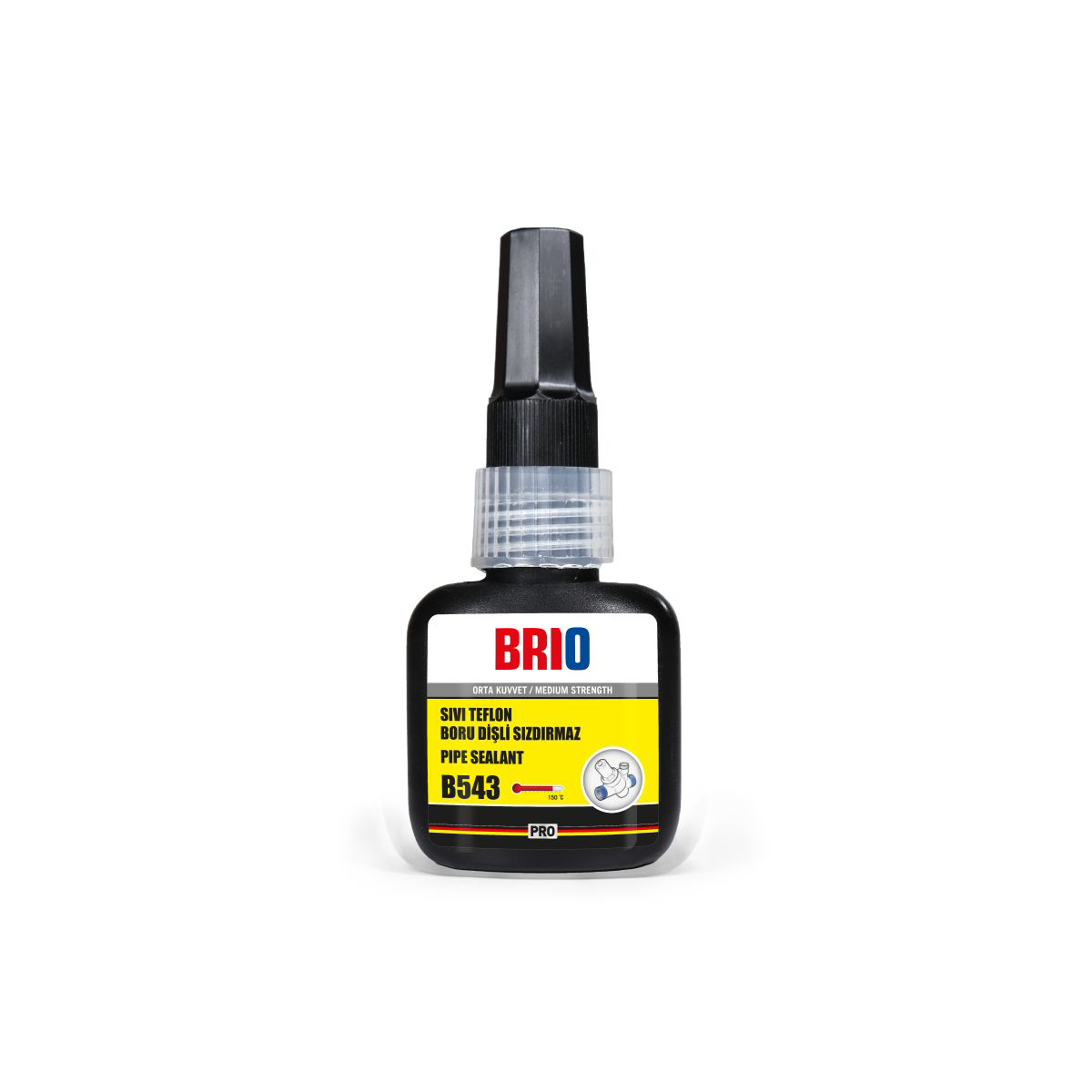 Brio Sıvı Teflon Boru Dişli Sızdırmaz 15 Ml 2'li Paket