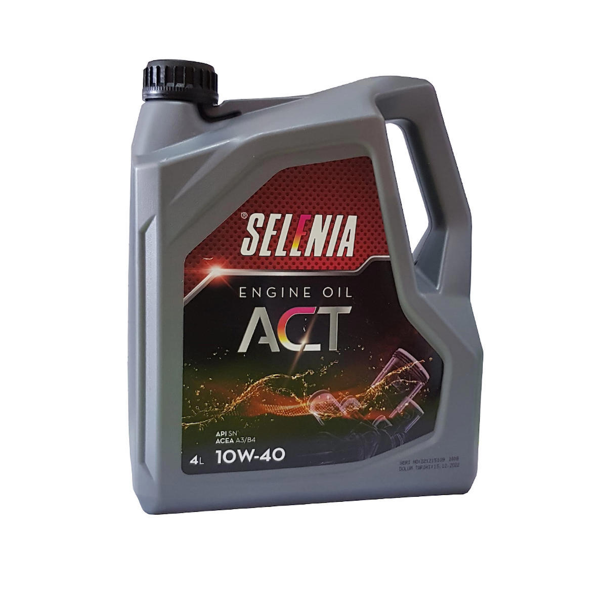 Petronas Selenıa Act Sae 10W-40 4 Litre Motor Yağı 