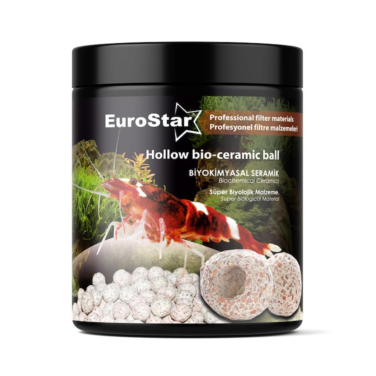 EuroStar Hollow Bio Balls Biolojik Filtre Malzemesi 1Lt 815gr