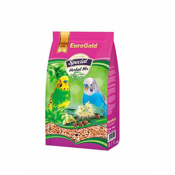 Eurogold Special Herbal Mi x Meyveli 500 Gr Muhabbet Kuşu Yemi 