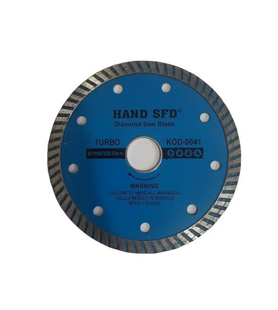 HAND SFD Turbo Kanallı Elmas Testere 115mm 