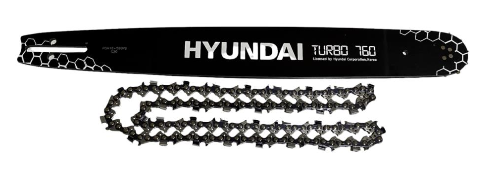 Hyundai Kılavuz + Zincir Set 34 Diş.3/8'' 760/H859