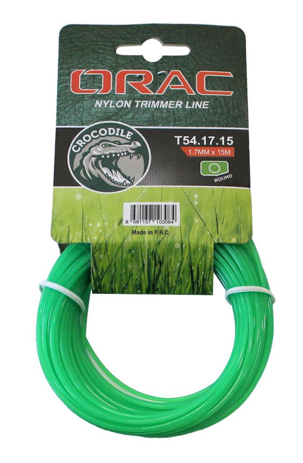 Orac Misina Yuvarlak 1.7mm 15 m Crocodile Yeşil 