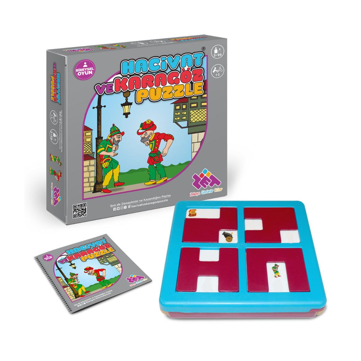 Zet Zeka 3+ Yaş Büyük Boy Puzzle 4 Parça