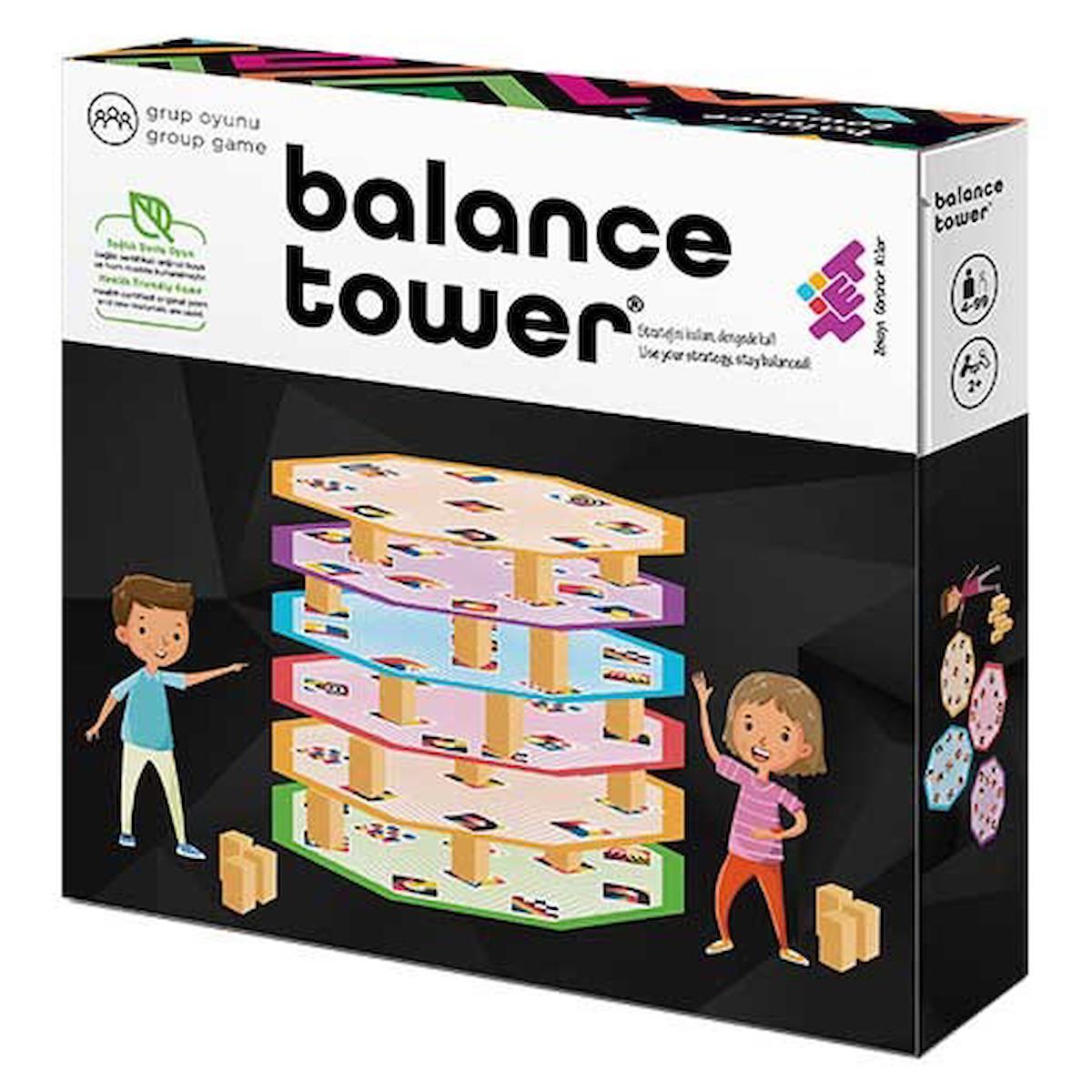 Balance Tower Zeka ve Akıl Oyunu 4+ Yaş 2+ Oyuncu