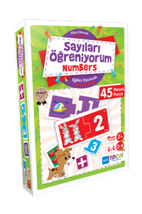 Sayıları Öğreniyorum - Numbers Blue Focus Games