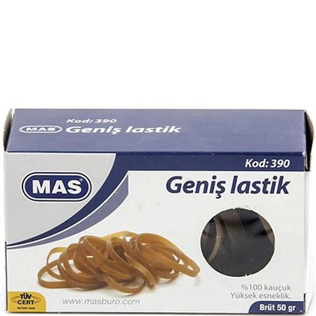 Mas Geniş Lastik 50Gr 2 kutu