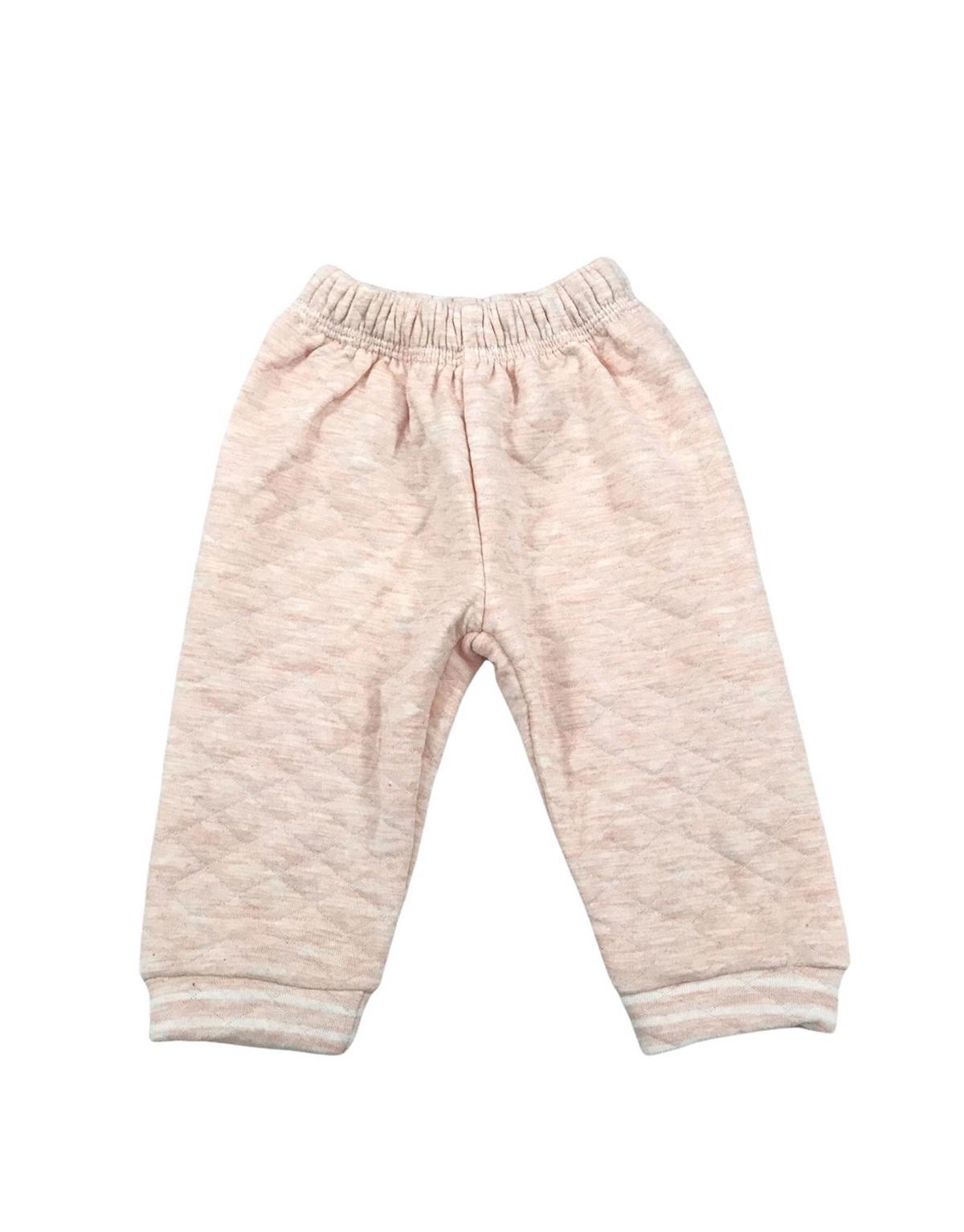 Mini Ropa Pantolon Kapitone Pembe