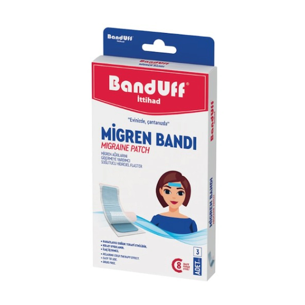 Banduff Migren Bandı 3lü