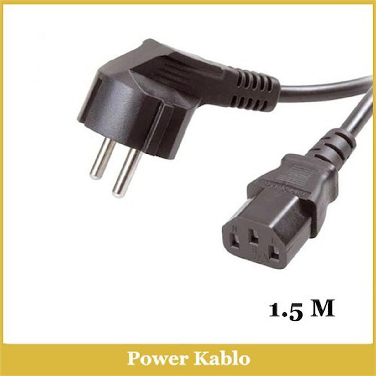 Bilgisayar Power Kablo - 1,5M