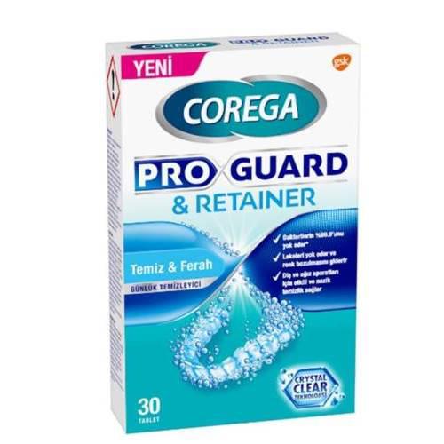 Corega Temizleyici Tablet Proguard and Retainer 30 Adet