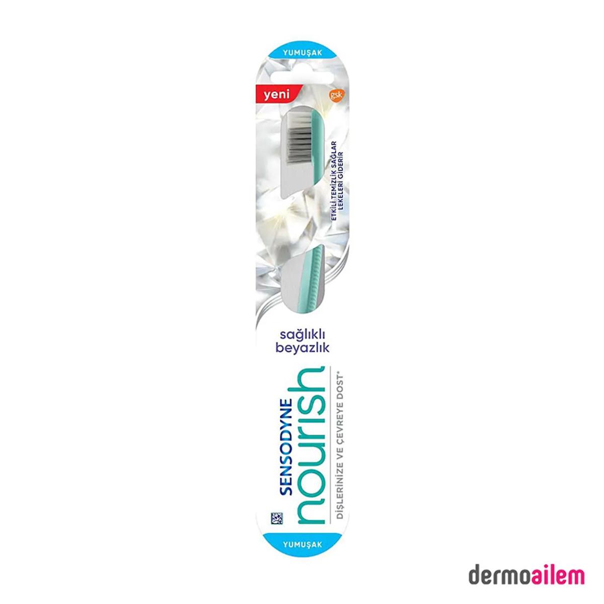 Sensodyne Nourish Sağlıklı Beyazlık Yumuşak Diş Fırçası