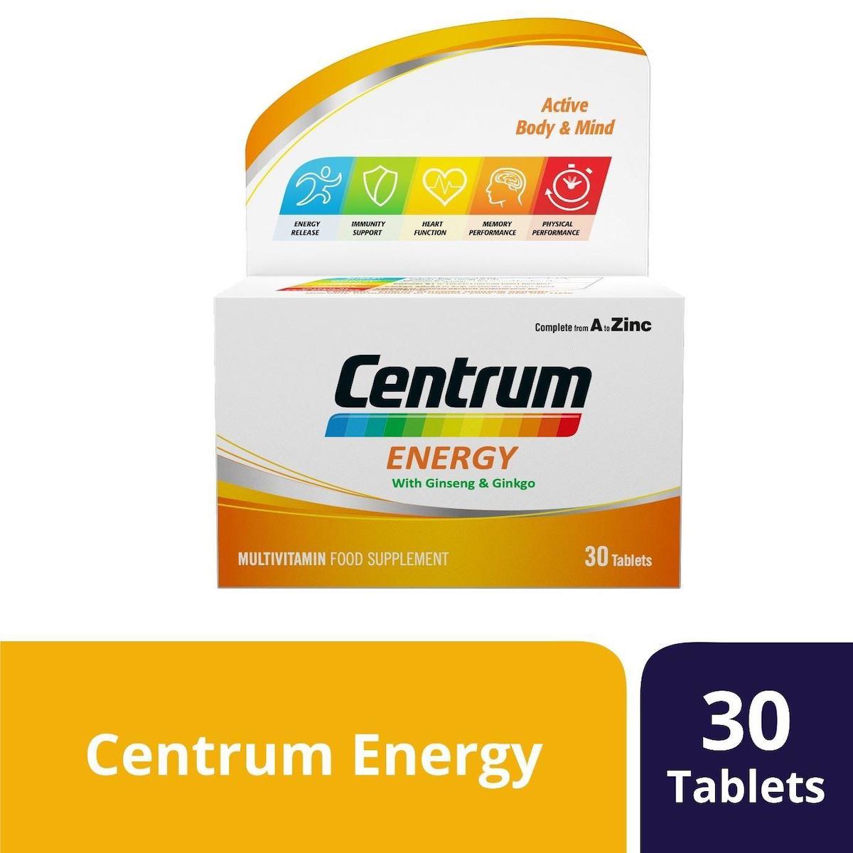 CENTRUM ENERGY 30 TABLET