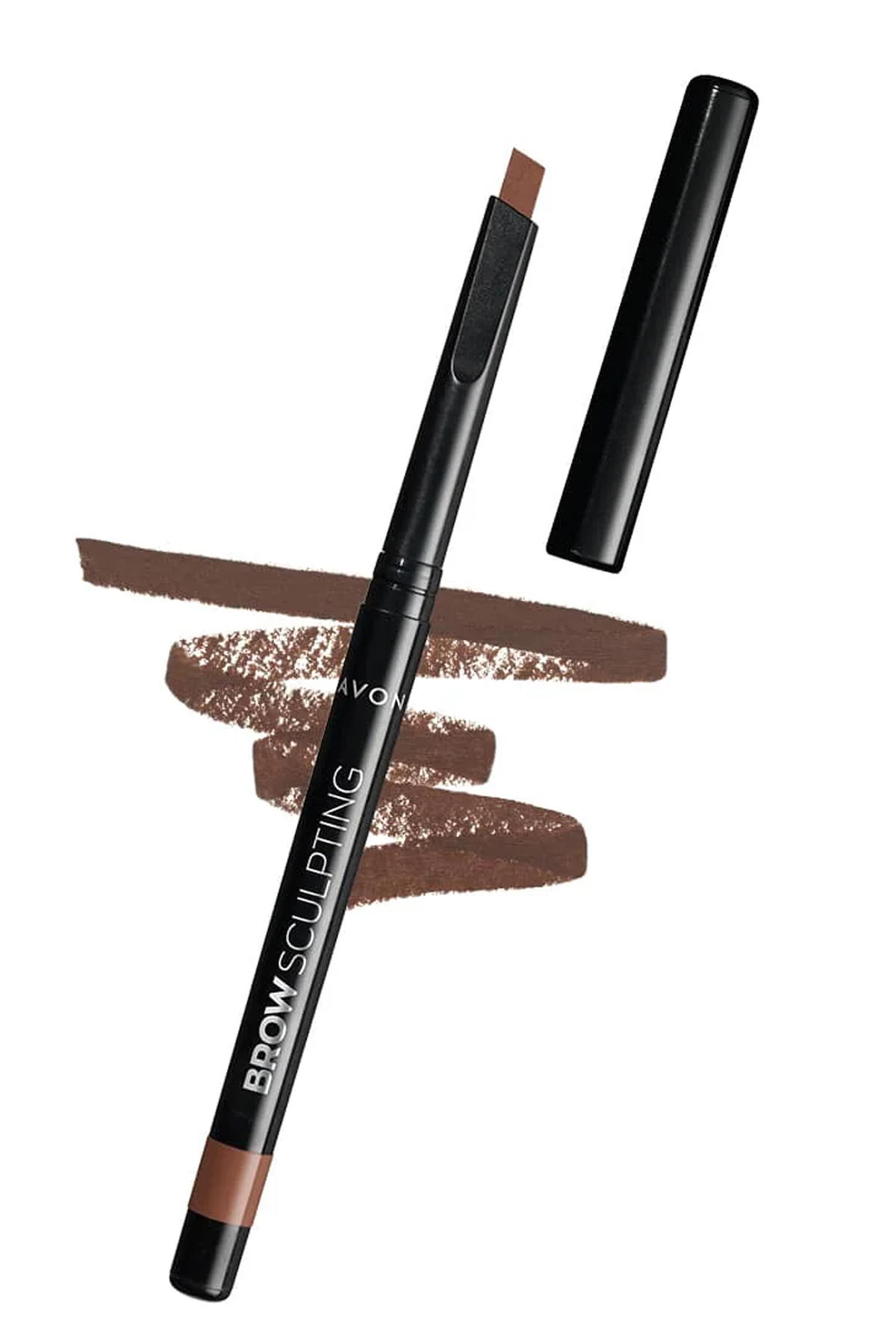 Avon Brown Sculpting Kaş Belirginleştirici Açılı Uçlu Kalem Dark Brown