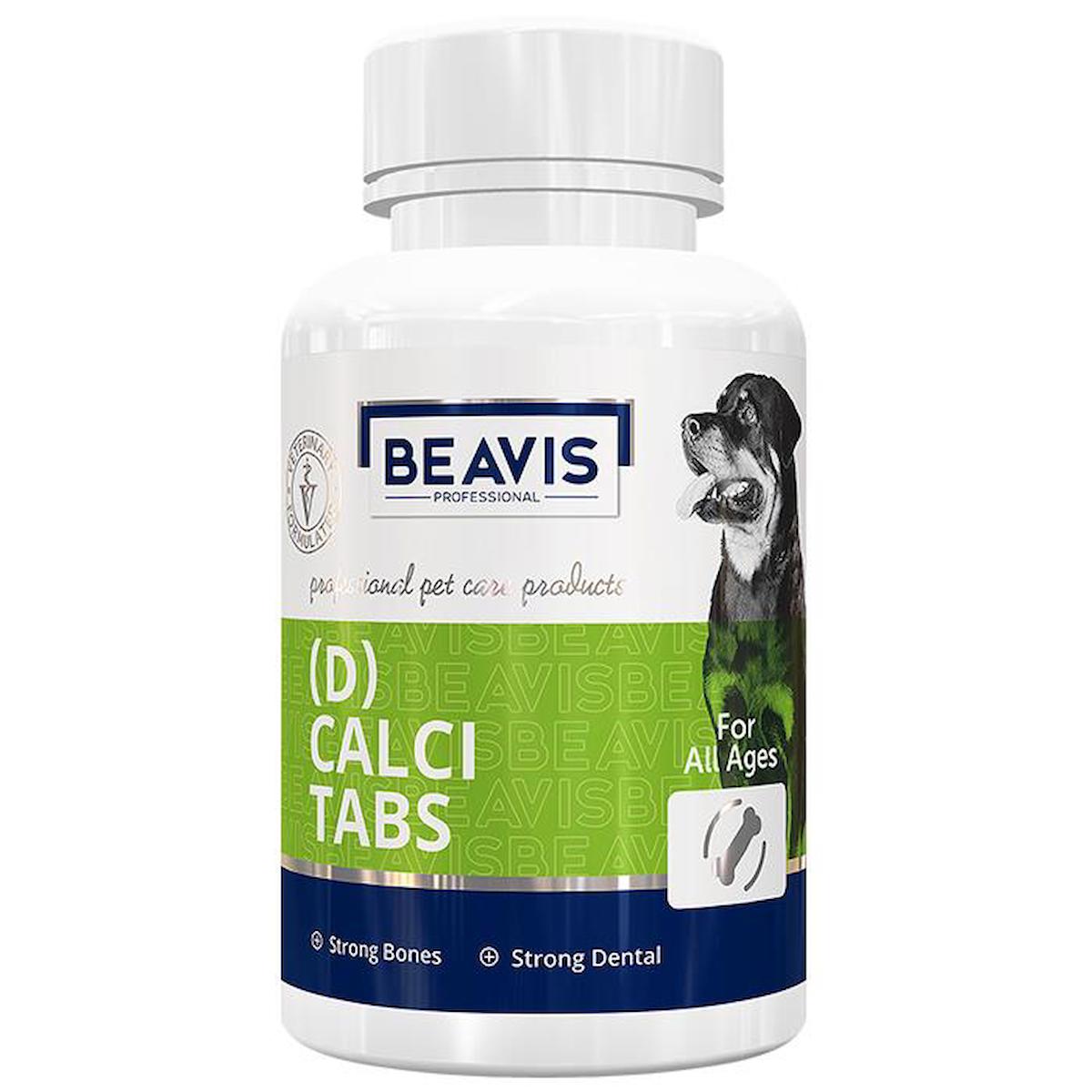 Beavis D3 Calci Tabs Dog Kalsiyum 126 gr 84 Tablet