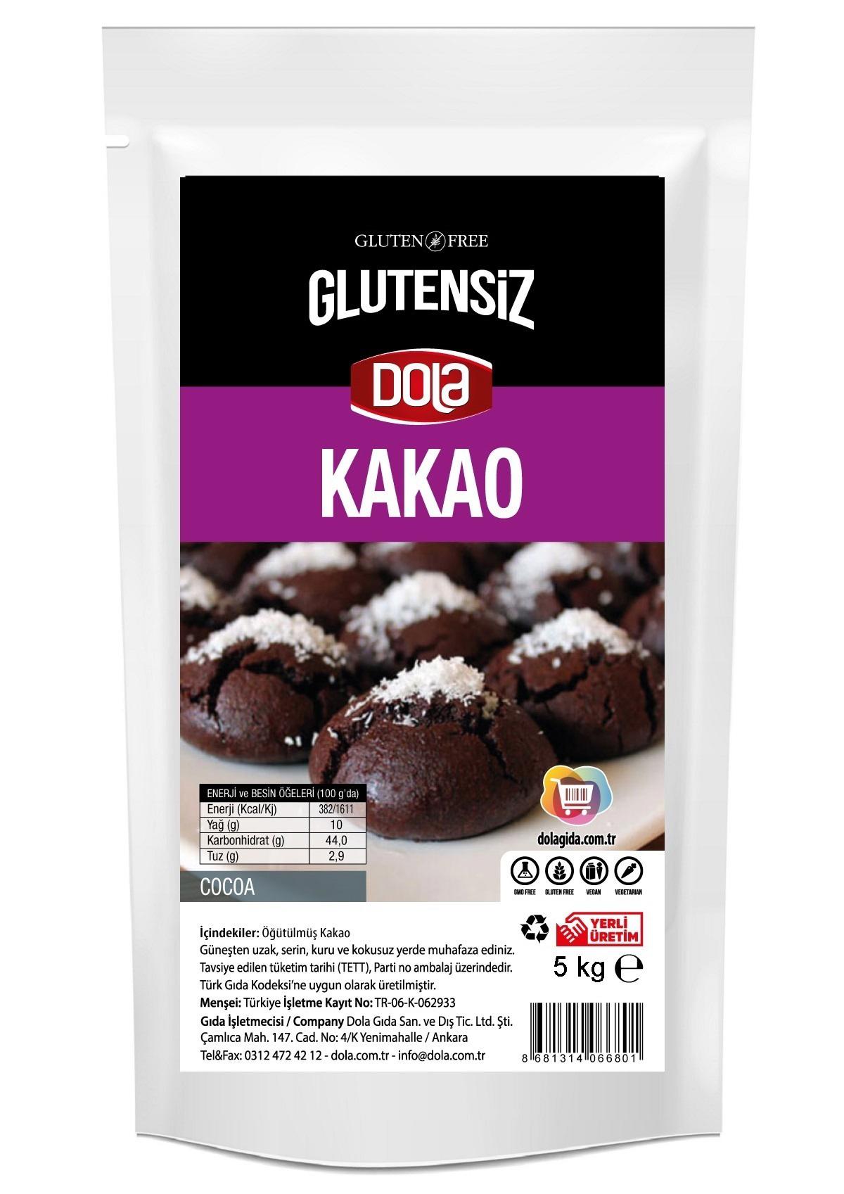 Dola Glutensiz Kakao 5 kg