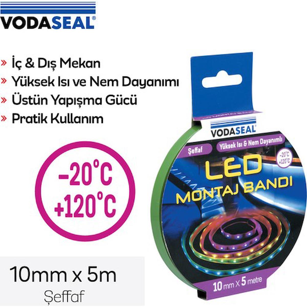 Vodaseal Vhb Şefaf Led Band 10Mmx5Mt