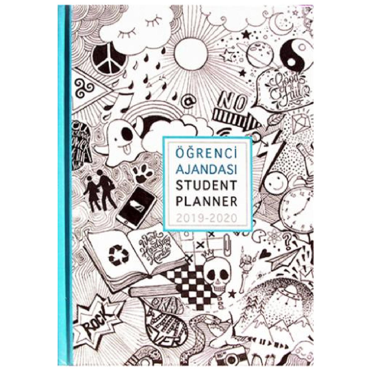 Akademi Çocuk 2019-2020 Emojis Student Planner Öğrenci Ajandası 3053