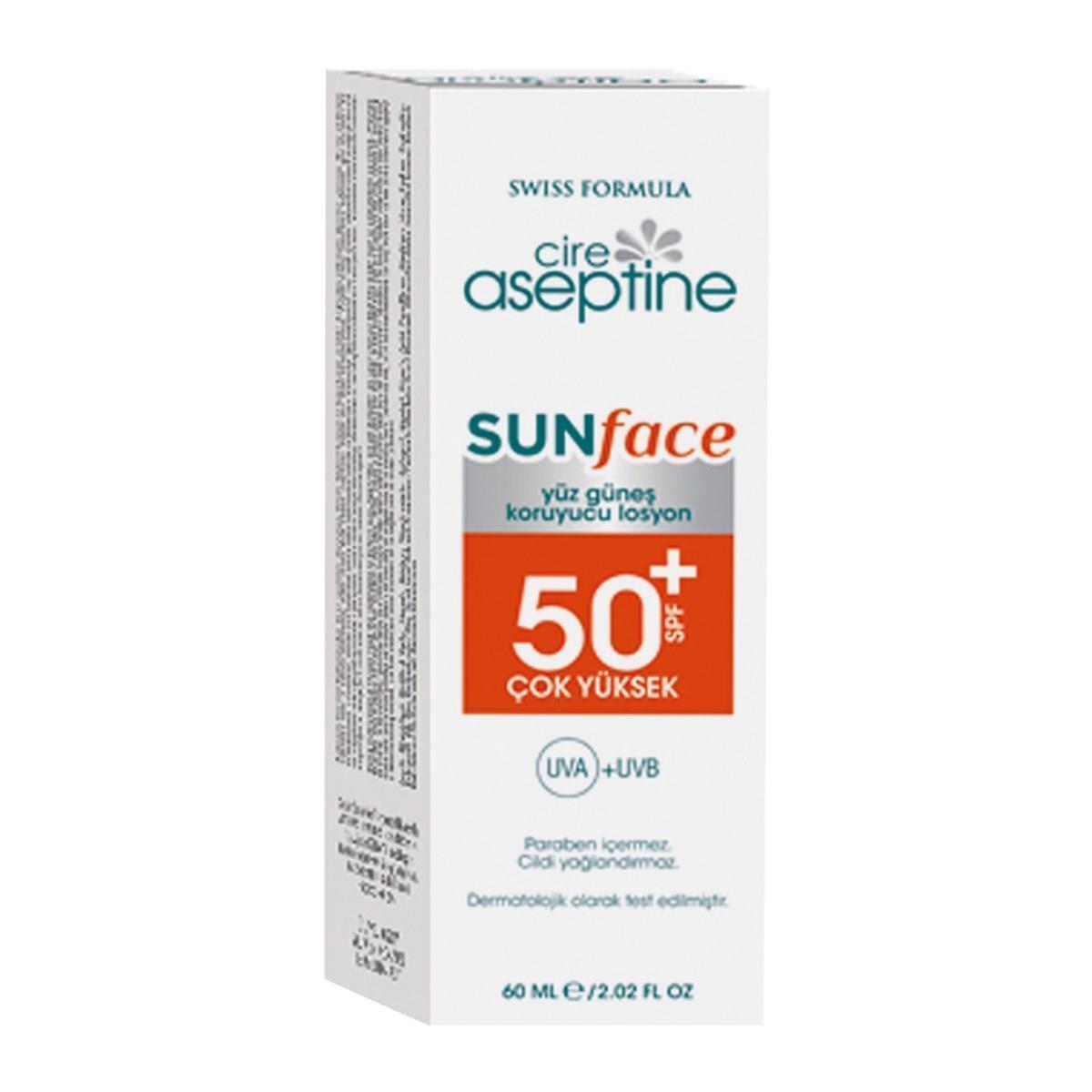 Cire Aseptine Günes Yüz  Losyaon Spf50 60ML