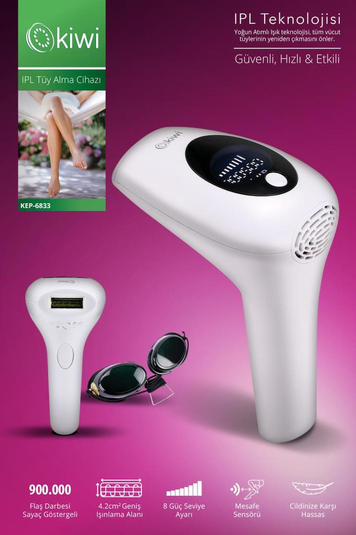 Kiwi Kep-6833 Pro IPL Epilasyon