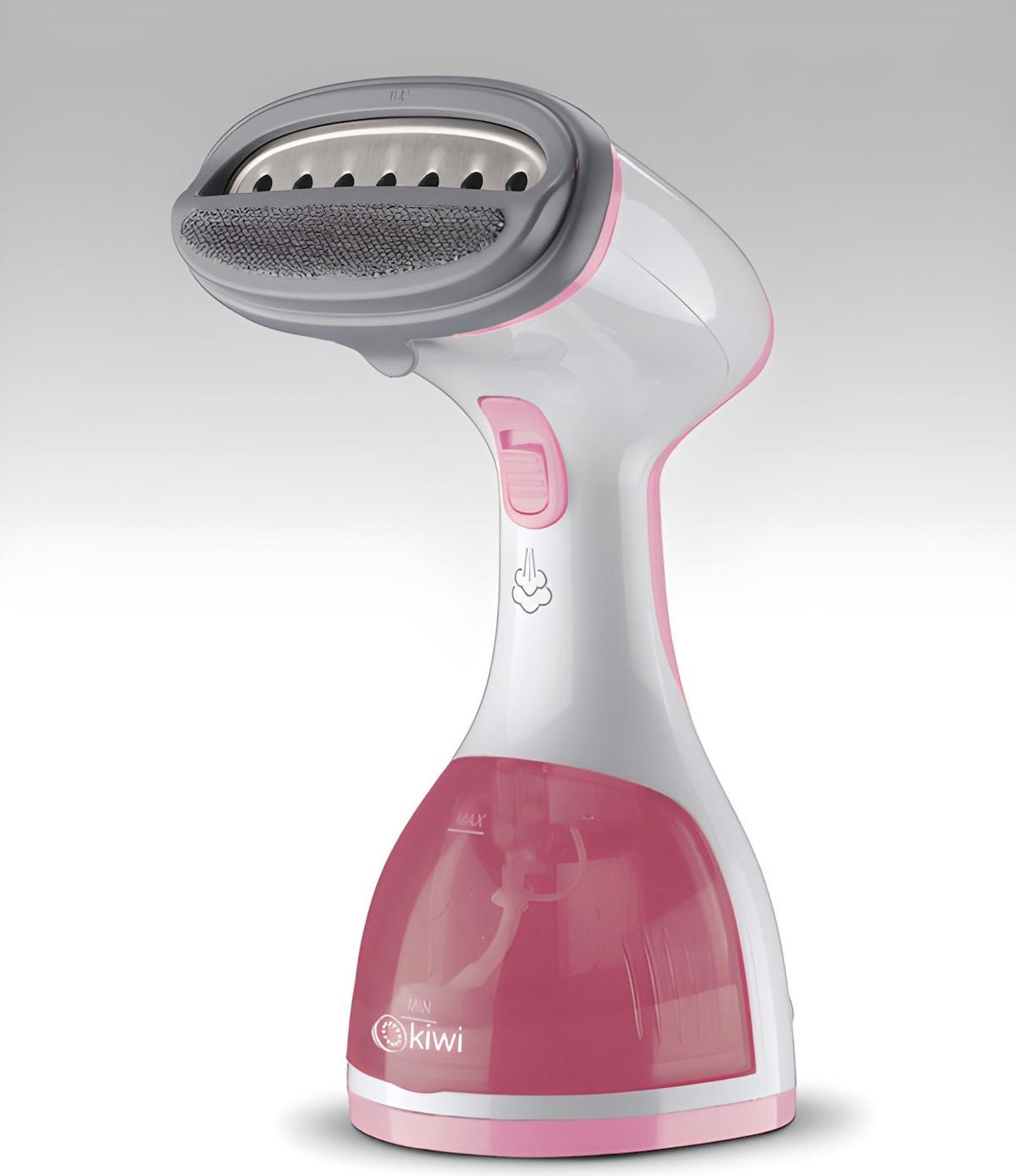 Kiwi Ksı 6450 Portatif Buharlı Kırışık Giderici Dikey Ütü 1200W – Pembe