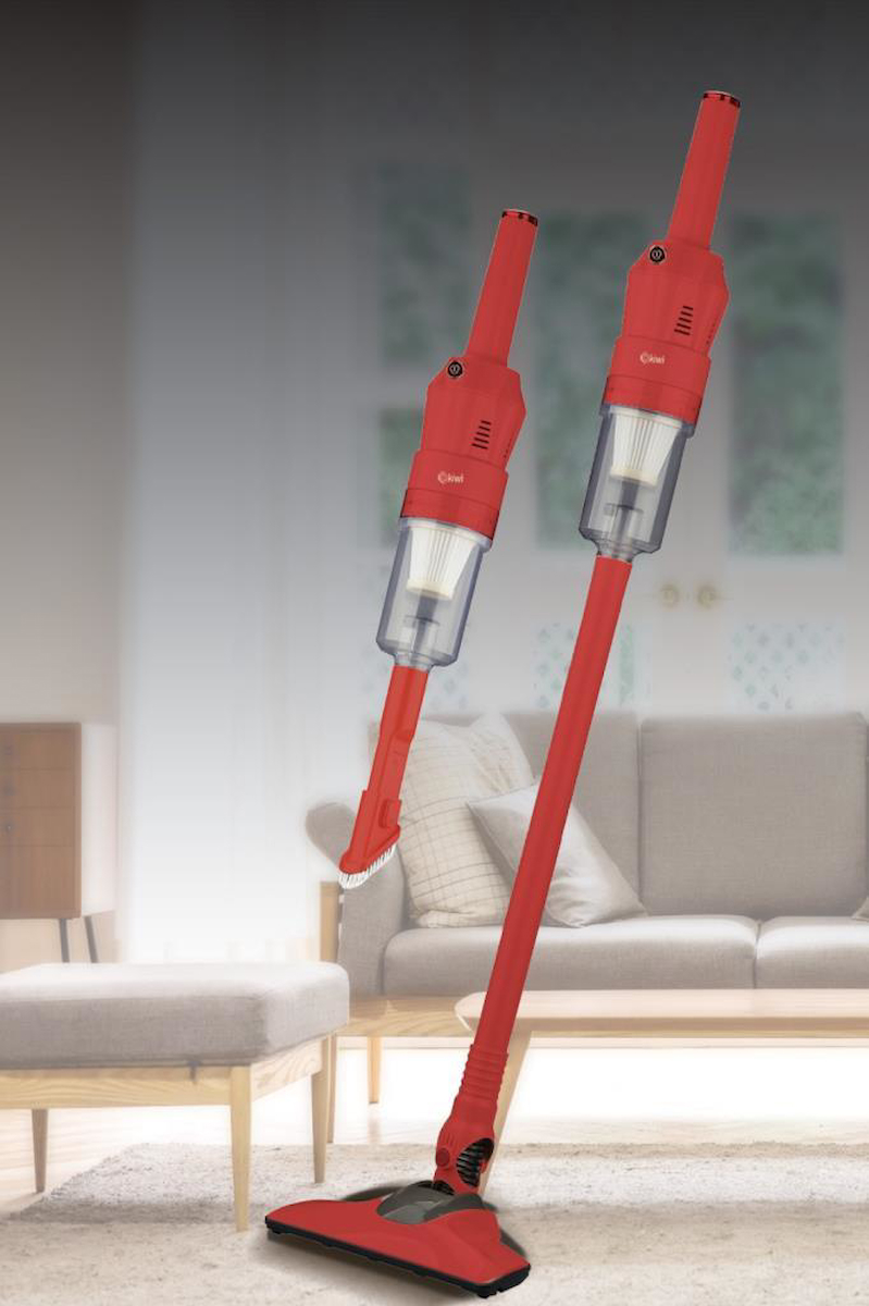 Kiwi KVC-4108 Dikey Elektrikli Süpürge Kırmızı