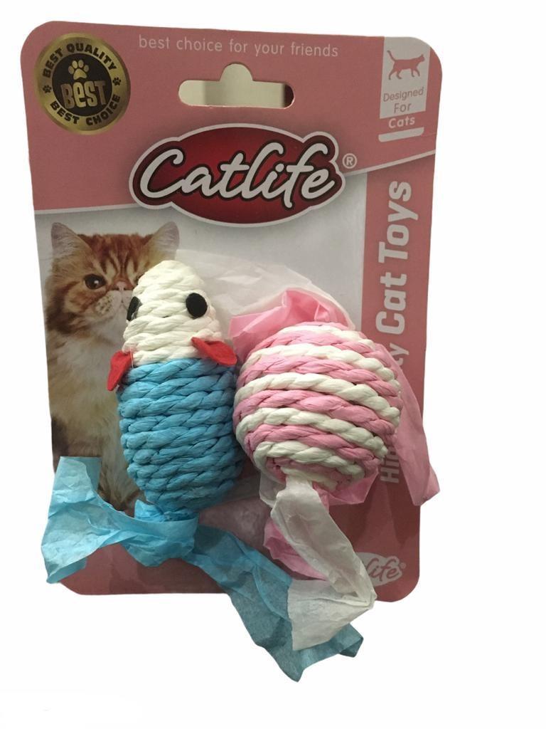 Catlife Kediler İçin Fare ve Top İkili Oyuncak