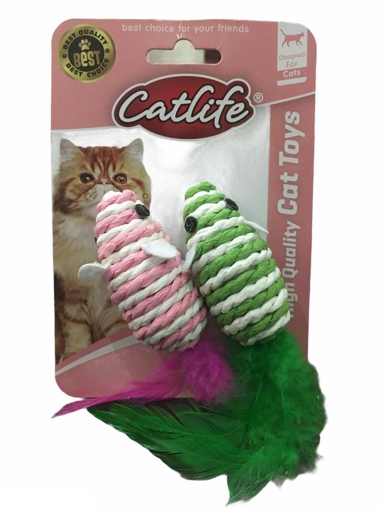 Catlife Kediler İçin Fare 2 Adet Oyuncak