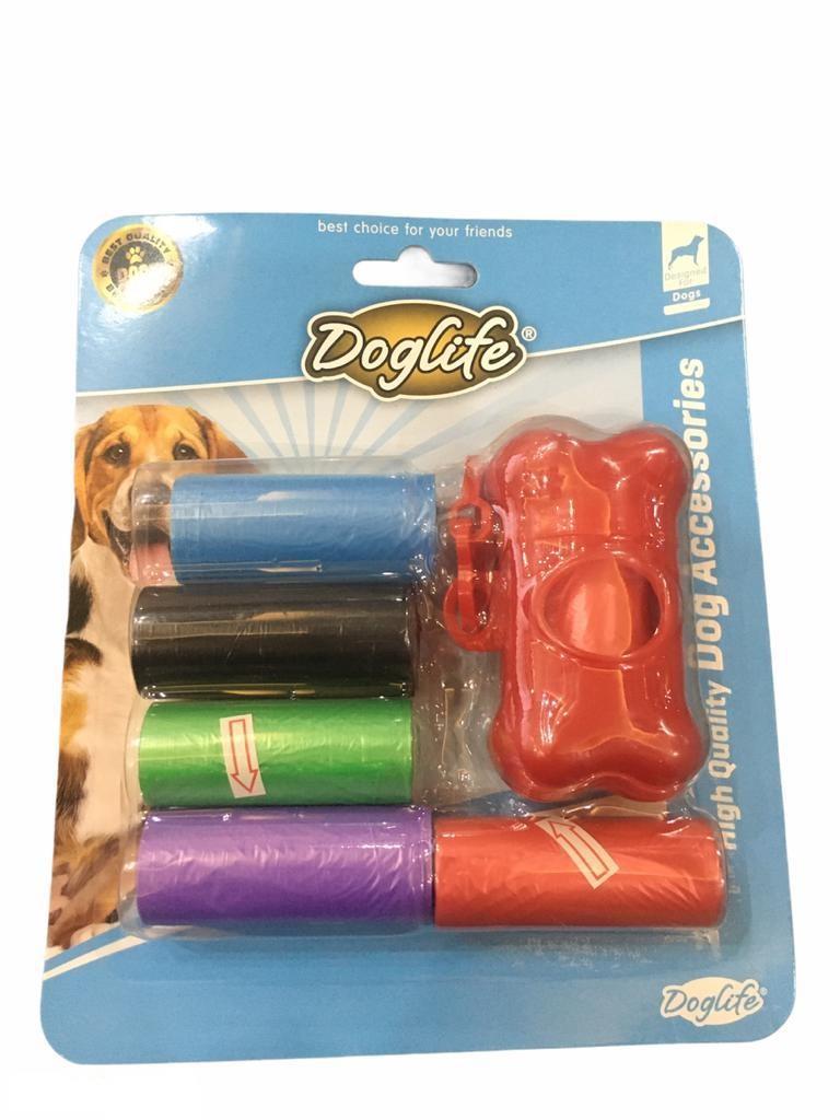 DOGLİFE KÖPEK  DIŞKI TOPLAMA SETİ 6 LI POŞET