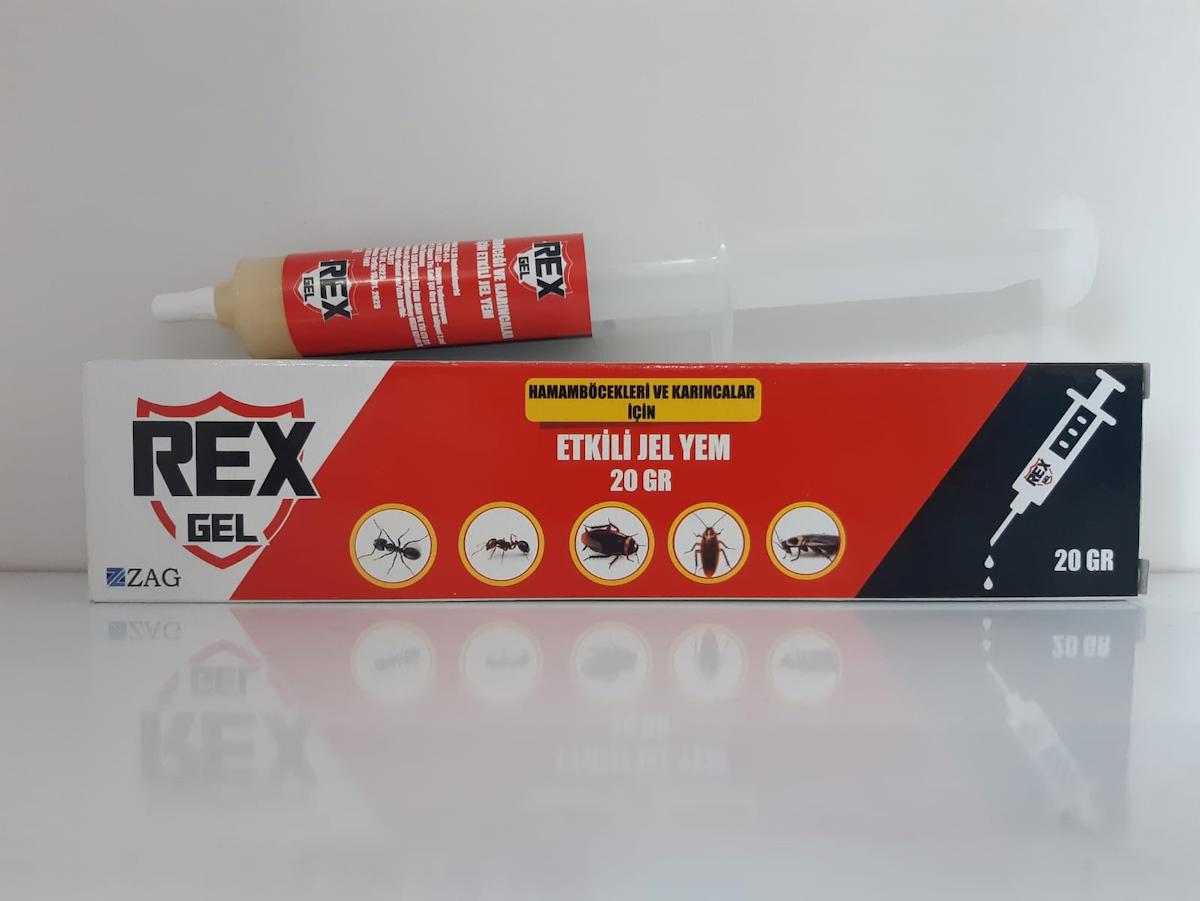 REXGEL HAMAM BÖCEĞİ VE KARINCA JEL YEM (20gr)