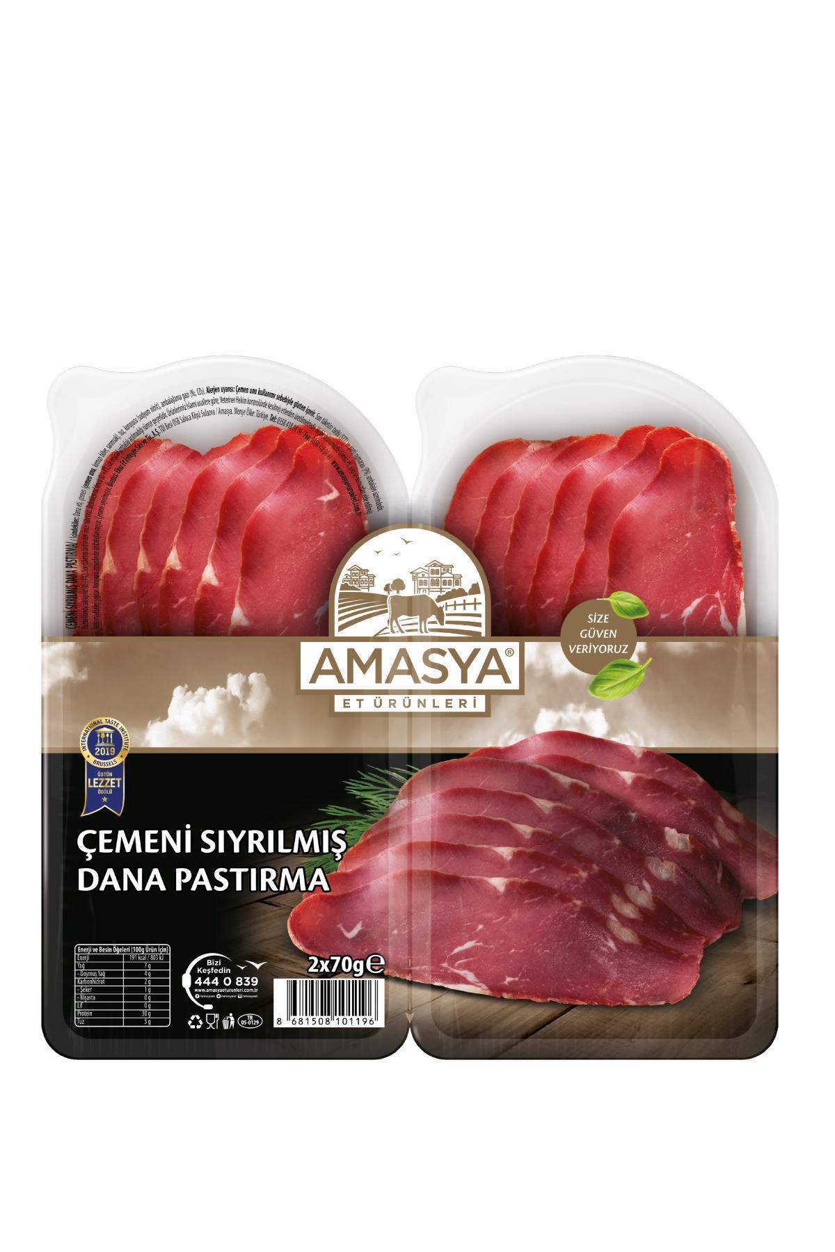 Çemeni Sıyrılmış Dana Pastırma 140 g