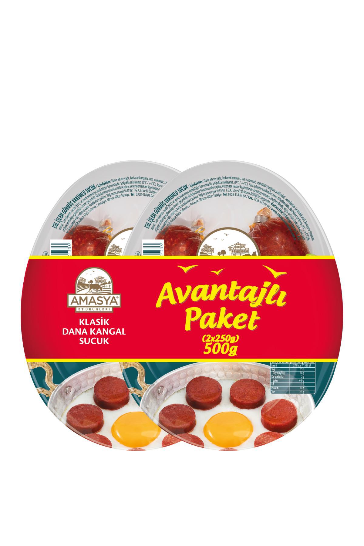 2li Klasik Dana Kangal Sucuk 2x250 g