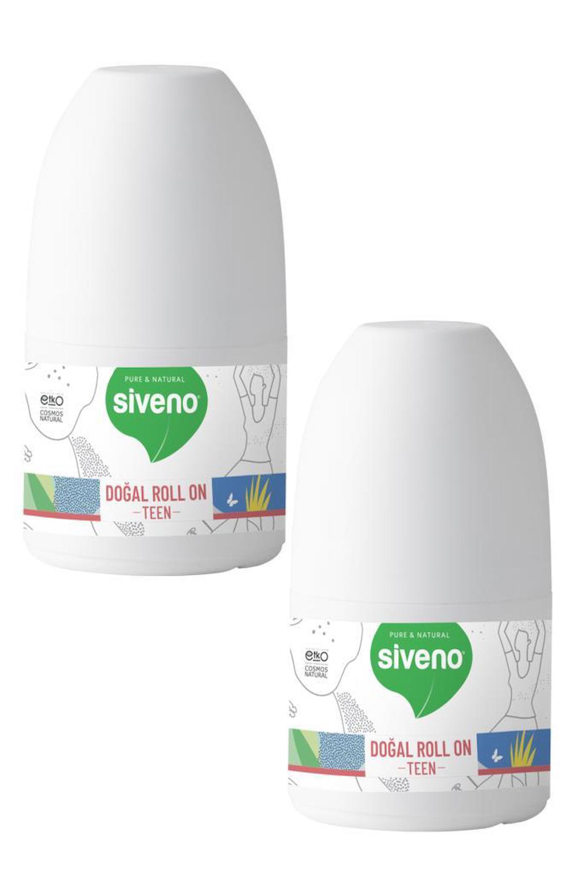 Siveno Doğal 2'li Roll-On Teen Pink 50 ml