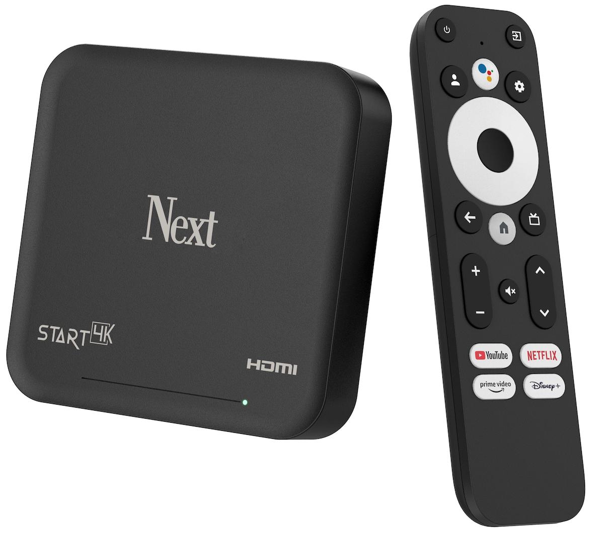 Next Start 4K UHD Google Tv Android TV Box Google Sertifaklı