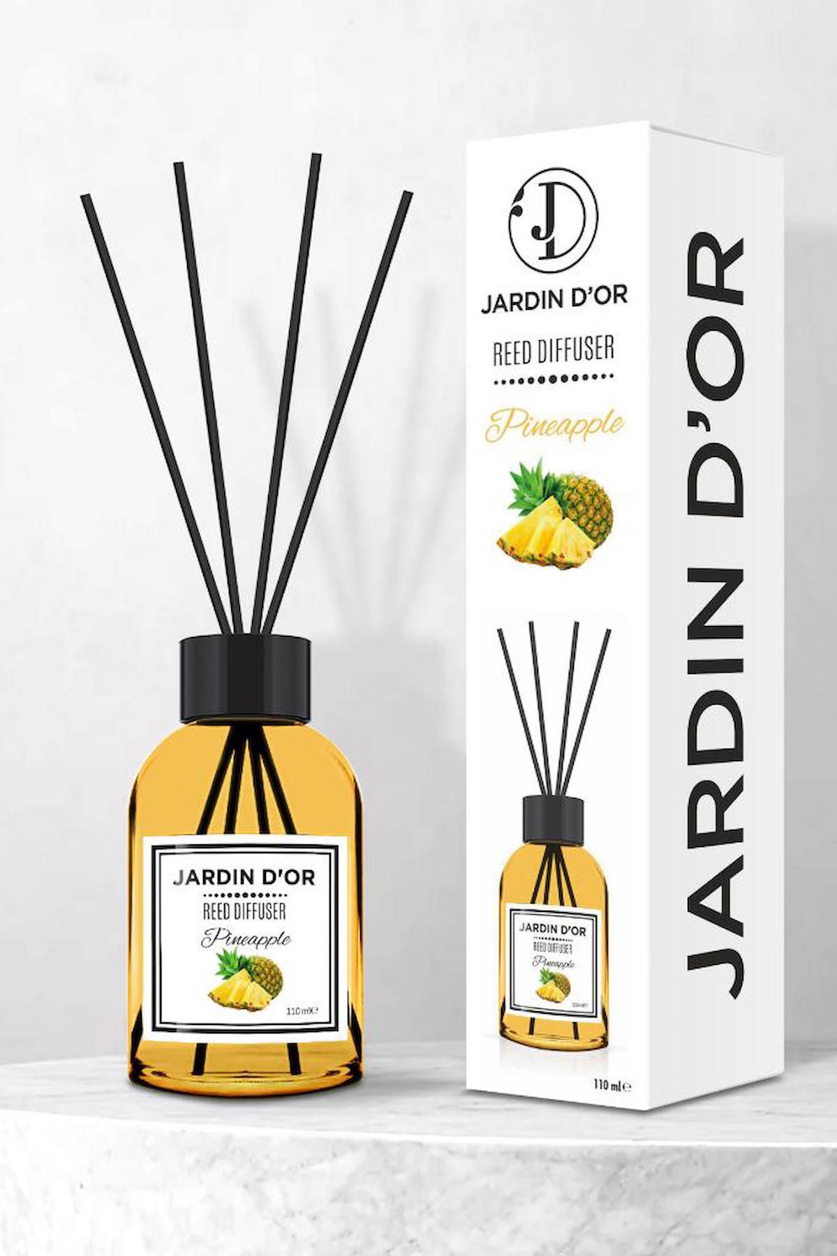 JARDIN D'OR PINEAPPLE REED DIFFUSER ÇUBUKLU ODA KOKUSU 110 ML  8681529300189